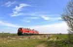 218 345 + 218 389, Südergotteskoog, 02.05.2017, IC 2072.