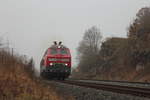 218 483-6 DB bei Burgkunstadt am 18.12.2016