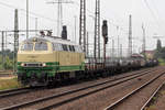 Brohltaler 218 396-0 in Duisburg-Bissingheim 4.7.2018