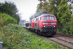 218 465-3 mit dem vormittäglichen EC aus Lindau nach München am 23.8.18.