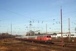 218 330 mit DPE 50 Köln Hbf. - Winterberg am 23.02.2019 bei der Durchfahrt in Dortmund Hörde