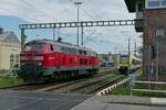 Nachdem 218 432-3 am 30.07.2021 die Wagen des IC 119, Dortmund - Innsbruck, nach Friedrichshafen gezogen hatte, musste die Lok für einen Fahrtrichtungswechsel drei Rangierfahrten unternehmen, um