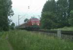 218 452-1 mit RE Hannover - Braunschweig am 26.05.2008
Hhe Peine-Horst