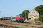 218 485 mit RE 353  Karel Capek  am 31.08.2009 in Luitpoldhtte