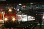 218 478-6 steht mit ihrem Lr an Gleis2 in Sinsheim (Elsenz) 12.12.09