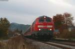 218 478-6 mit dem RE 28883 (Neustadt(Weinstr)Hbf-Karlsruhe Hbf) bei Edesheim 26.10.10