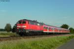 Vorraussichtlich ab Mitte Juni 2011 sind die Einstze der 218 auf der pflzischen Maximiliansbahn (Karlsruhe - Neustadt (W)) Geschichte.