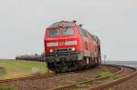 218 342-4 mit 218 xxx-x bei Morsum am 06.08.2011