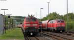 218 429-9 und 478 sowie 218 415-8 in Stockheim 29.4.12