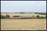 218 446 mit einem RE bei Bdesheim am 20.08.2012.