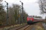 218 473-7 mit RE 14067 aus Hannover.