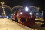 Der Zugverkehr auf der Bahnstrecke Kiel-Flensburg wurde am 10.03.2013 aufgrund von Schneeverwehungen zwischen Eckernfrde und Sderbrarup eingestellt.