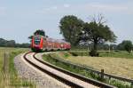 218 463 als RB nach Mnchen bei Weidenbach am 15.6.13