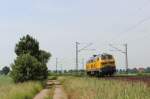 Am 19.Juni 2013 war 218 392 als Tfzf bei Burgstemmen auf dem Weg Richtung Norden.