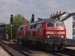 218 495 und 218 494 setzten sich an das andere Ende des IC119, um diesen weiter nach Innsbruck zu fahren.