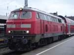 218 443-0 DB AG,Lindau 31-05-2013 - Bahnvideos in Youtube - http://www.youtube.com/user/cortiferroviariamato/videos