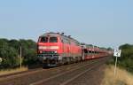 218 342 in Klanxbüll-Dreieckskoog am 23.07.14.