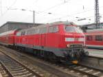 218 420 mit RE nach Füssen in München HBF.