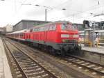 218 429 mit RE nach Memmingen in München HBF.