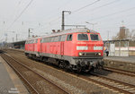 218 825 & 218 837 in Köln Messe/Deutz am 14.04.2016