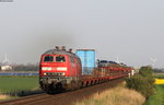 218 366-3 und 218 345-7 mit dem AS 1409 (Westerland(Sylt)-Niebüll bei Lehnshallig 9.5.16