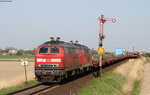 218 344-0 und 218 314-3 mit dem AS 1413 (Westerland(Sylt)-Niebüll) am Esig Lehnshallig 9.5.16