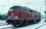 218 005  Regensburg Hbf  13.01.81