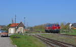 NeSA 218 155-0 Eisenbahn-Betriebsgesellschaft Neckar-Schwarzwald-Alb mbH in Caaschwitz bei Gera 06.04.2019