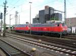 Im Hbf Hannover stehen am 21.08.08 218 448 und 218 451 abgestellt.