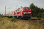 218 452-1 am 21.08.2009 bei Woltorf