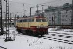 218 105 steht am 11.12 in Nrnberg HBF 