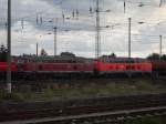 218 387 und 218 139 waren am 01.07.2011 in Stendal.