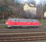 218 139-4 (mit LED) rangiert am 28.