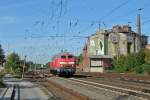 218 833-2 fuhr am 03.10.2013 durch Verden (Aller)