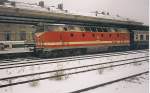 219 069-2 (Bh Saalfeld) erreichte mit RB 8622 Gera Hbf.