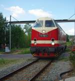 
119 158-4  Goliath  kam mit dem Sdz aus Berlin zum Dampflokfest nach Meiningen und setzt gerade um zum tanken. Aufgneommen am 04.09.2010. 