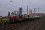 V200 116 mit dem DPE 334 nach Kln in Dsseldorf-Hamm am 29.06.2011