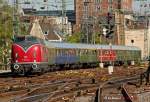 V 200 116 fuhr mit dem AKE-Sonderzug am 07.06.2014 in den Kölner Hbf ein und fuhr weiter mit 41 360 nach Rüdesheim.