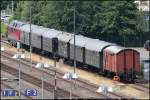 220 033-5 mit ihrem Sonderzug zum 40.Wochenende an der Jade abgestellt auf Bahnhof Wilhelmshaven.
05/07/2014 