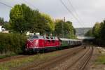 220 033-5 mit dem DPE 84176 (Hamm (Westf) Pbf - Oberwesel) in Wuppertal-Sonnborn am 13.09.14