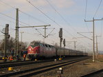 HEL V200 007 mit dem DPF 24186 aus Hannover Hbf, am 02.04.2016 in Neudietendorf.