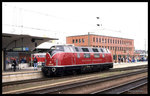 Fahrzeugschau im HBF Koblenz am 12.05.1996: V 200033