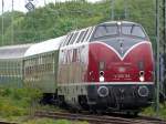 Meine absolute Lieblingslokomotive V200, aufgenommen 2010 bei der Jubiläumsparade des Bahnmuseums Darmstadt-Kranichstein.