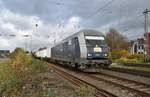 Heute am Nachmittag kam die PCW7 mit einem besonderen Zug durch Rheydt gefahren, neben Schutzwagen war ein ICE 4/5812/0812/9004 im Zug eingestellt.19.11.2017
19.11.2017 Andreas Strobel

    