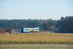 223 070 mit dem ALX 84106 von München nach Hof Hbf bei Oberteich, 30.12.2016