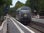 Siemens PCW7 ER20-2007 kommz als Lokzug aus Aachen-Hbf nach Wegberg und fährt durch Aachen-Eilendorf in Richtung