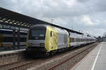 ER 20-011 schiebt am 13.08.2014 eine NOB-Garnitur nach Hamburg-Altona.
