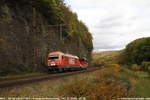 Hier zu sehen ist die WLE 223 056, wie diese gerade durch Ennepetal in Richtung Wuppertal fährt