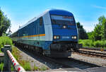 223 064 nach München Hbf bei Hergatz im Allgäu -16.07.2011