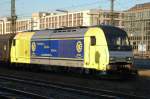 Noch im gelbem Anstrich und im Dienste der IGE-Bahntouristik: ER 20-013 am 16.02.08 mit einem Sonderzug Richtung Salzburg in Mnchen Ost
